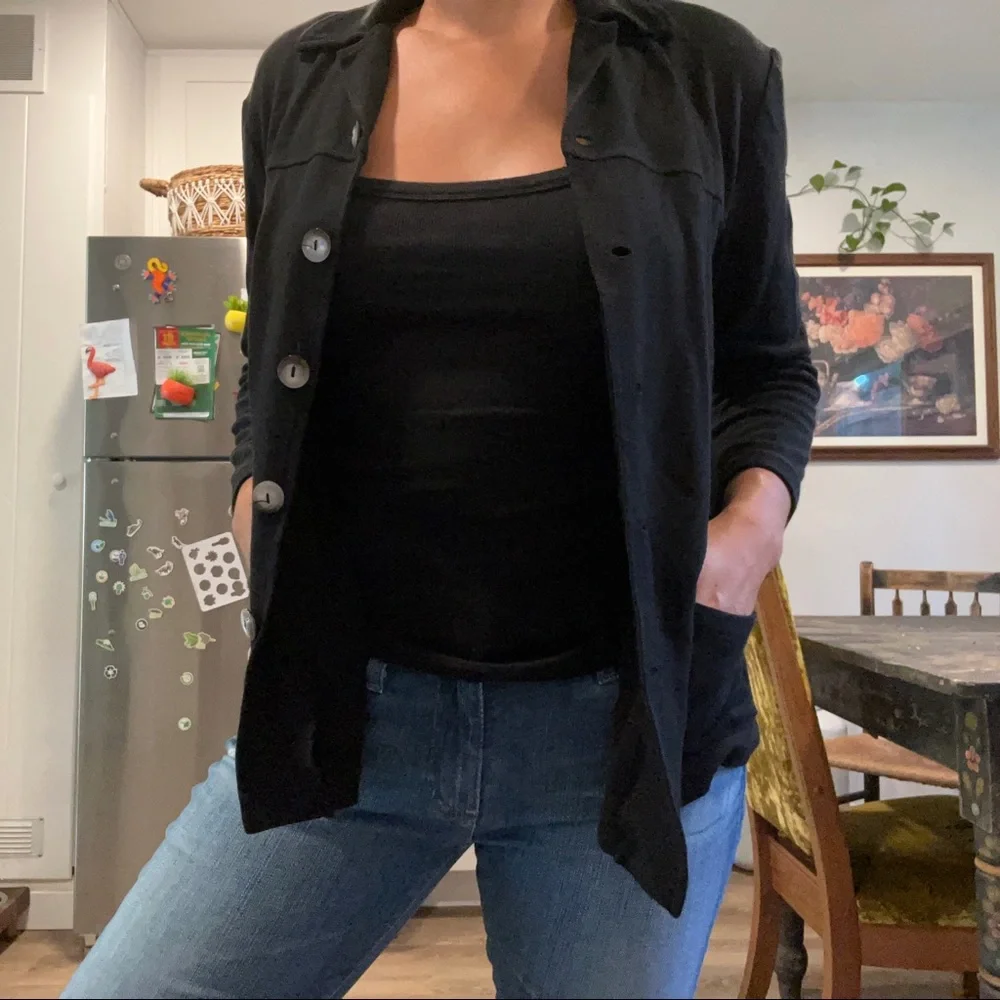 Vintage Clio black light weight jacket - Picture 2 of 4